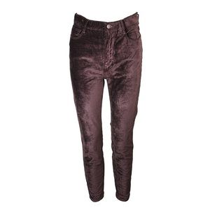 Brown corduroy high waisted free people pants!